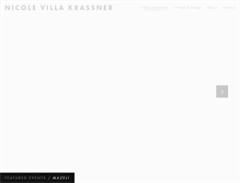 Tablet Screenshot of nicolevillakrassner.com
